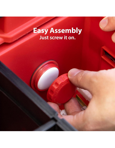 Soporte AirTag Milwaukee TagVault Superficie 4 Paquete IP68