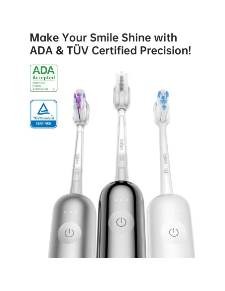 Cepillo de Dientes Eléctrico Laifen Wave, 66,000 Vibraciones, IPX7