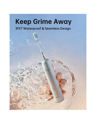 Cepillo de Dientes Eléctrico Laifen Wave, 66,000 Vibraciones, IPX7