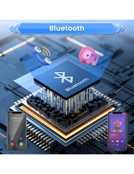 Radio Android Roinvou 9" para Toyota Camry 2001-2006 GPS Bluetooth