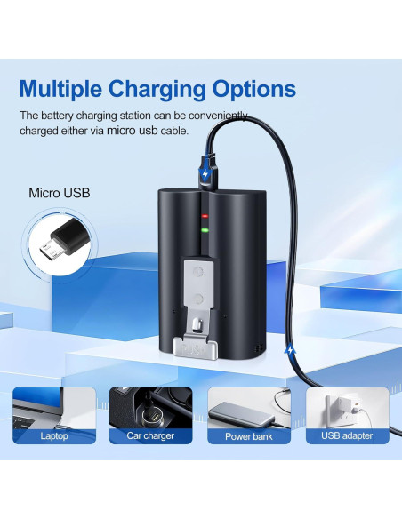 Batería de Reemplazo 6040mAh PoweLyt para Videoporteros Ring