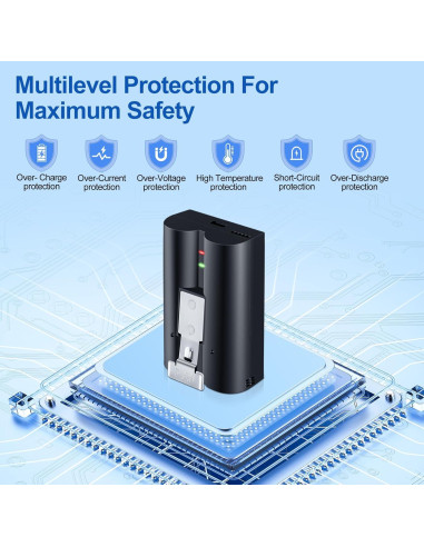 Batería de Reemplazo 6040mAh PoweLyt para Videoporteros Ring