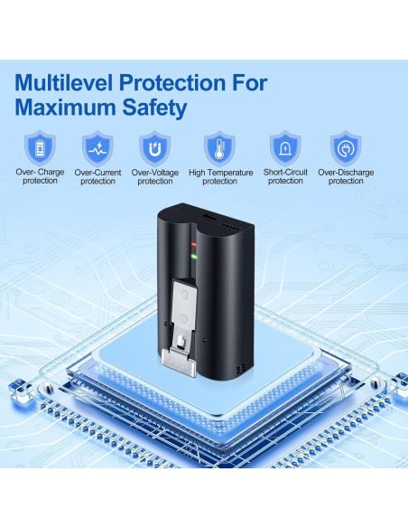 Batería de Reemplazo 6040mAh PoweLyt para Videoporteros Ring