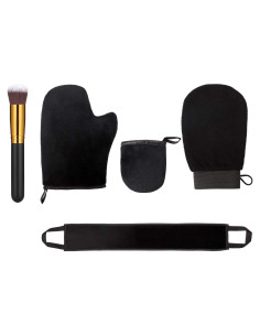 Kit de Aplicador de Autobronceador Boao 5 Piezas - Guantes y Brocha