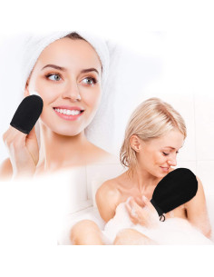 Kit de Aplicador de Autobronceador Boao 5 Piezas - Guantes y Brocha 2