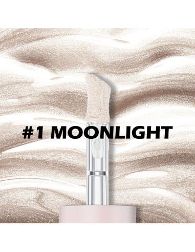 Iluminador Líquido Erinde 30g Luz de Luna - Brillo Natural