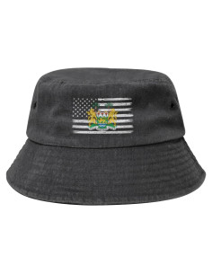 Gorra de Cubo Unisex KCNSEZA Algodón Lavado Protección Solar