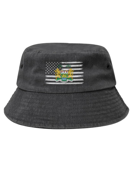 Gorra de Cubo Unisex KCNSEZA Algodón Lavado Protección Solar