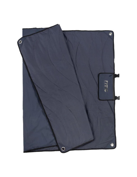 Manta RTIC Anywhere Impermeable 138x199 cm Acolchada Carbon