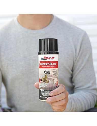 Espuma Expandible Tomcat Rodent Block 340 g - Bloqueo de Ratones