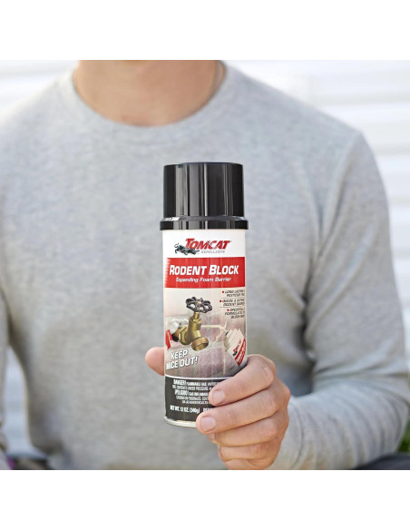 Espuma Expandible Tomcat Rodent Block 340 g - Bloqueo de Ratones