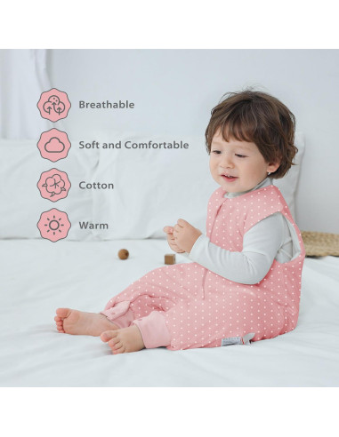 Saco de Sueño para Bebés 2.5 TOG Algodón 3-12 Meses
