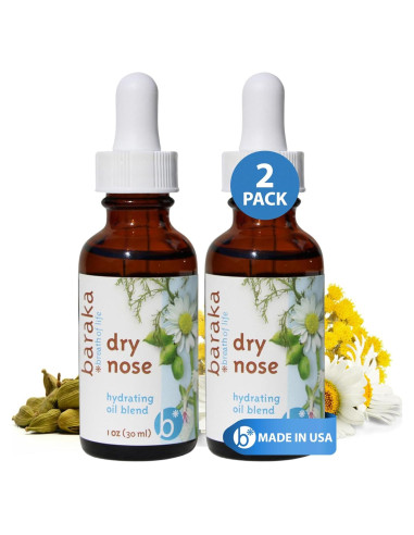 Hidratante Nasal Baraka 2x30ml Aceites Esenciales Orgánicos