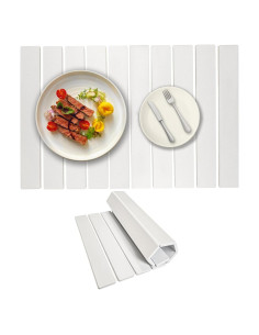 Alfombrilla de Secado de Platos Diatomácea MCSDFN 61x41cm Blanca