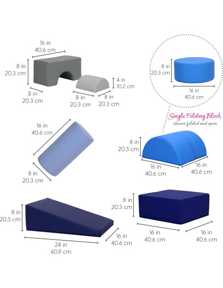 Juego Multifuncional SoftScape para Infantes 6 Piezas