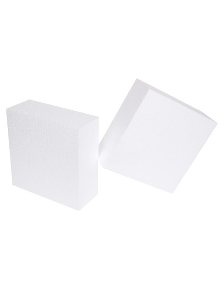 Bloques de Espuma Dura Silverlake - Paquete de 2 (25.4x25.4x10.16 cm)