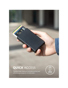 Cartera Pop Up VULKIT Minimalista con Bloqueo RFID para Tarjetas 2