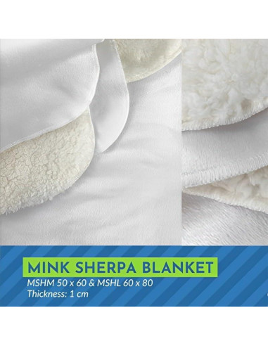 Manta de Hitos Floral Personalizada Genérico 127x152 cm