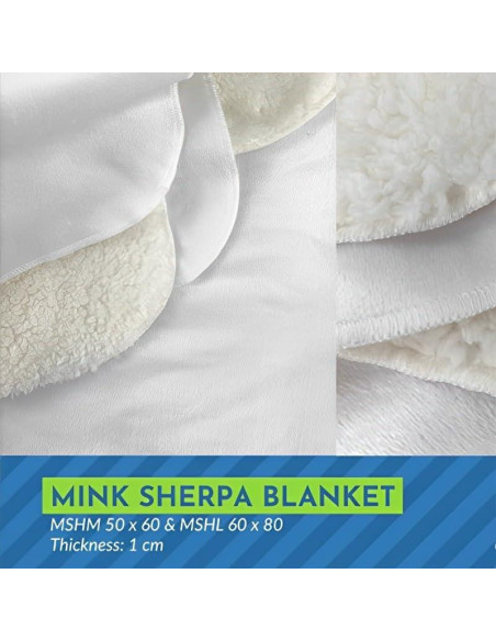 Manta de Hitos Floral Personalizada Genérico 127x152 cm