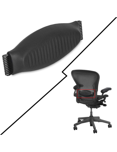 Almohadilla Soporte Lumbar HECASA para Silla Herman Miller Aeron B