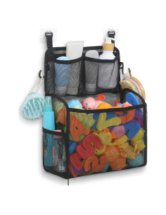 Organizador de Juguetes de Baño Goowin Negro 3 Compartimentos