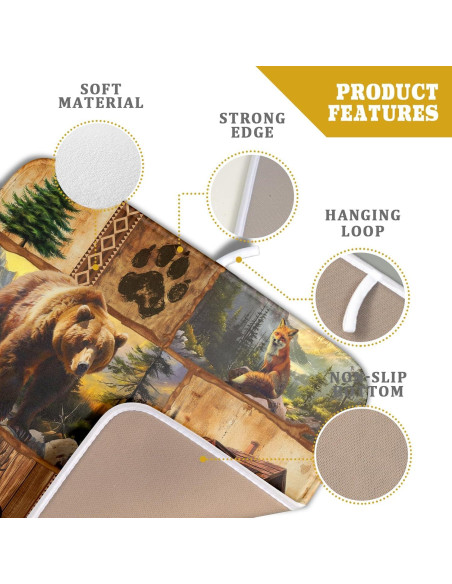 Alfombrilla de Secado de Platos Giwawa 40.6x45.7 cm Animal