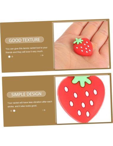 Amortiguadores de Vibración Kisangel para Raquetas de Tenis 6pcs