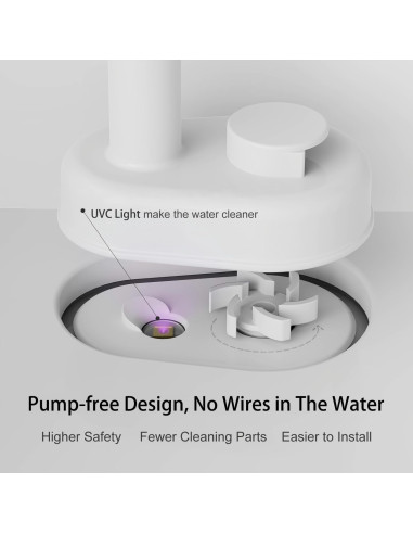 Fuente de Agua Inalámbrica para Gatos Bellkaspet M1 3.6L