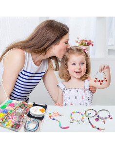 Kit de Hacer Pulseras Leitait - 3000 Piezas de Joyería DIY 2