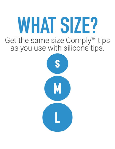 Consejos de Espuma de Memoria Comply para Sony MDR-XB50AP - Mediano (3 pares)