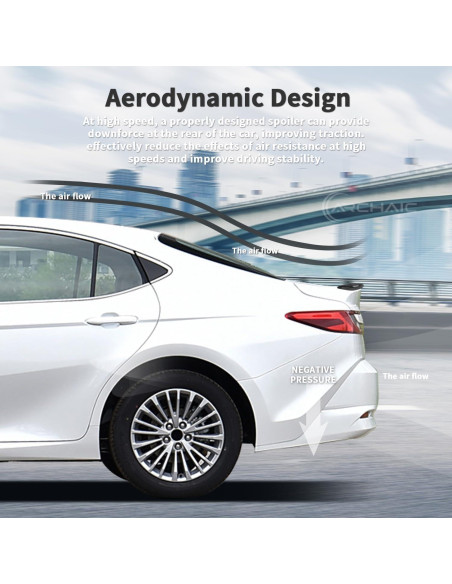 Alerón Trasero Arqueado Archaic para Toyota Camry 2025-2026