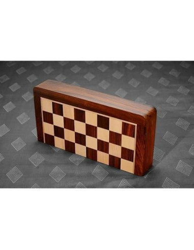 Set de Ajedrez Plegable Best Chess de Madera Hecho a Mano 25.4 cm
