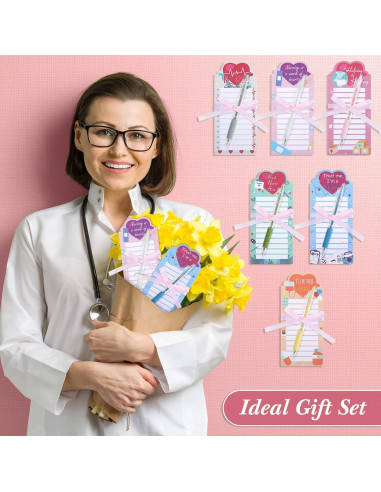 Set de Notas Adhesivas y Bolígrafos Fuutreo para Enfermeras