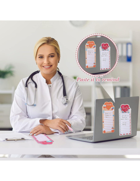 Set de Notas Adhesivas y Bolígrafos Fuutreo para Enfermeras