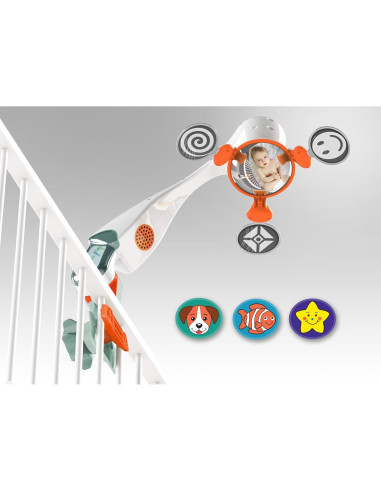 Móvil para Cuna Nurture Smart - Proyector y Sonidos Calmantes