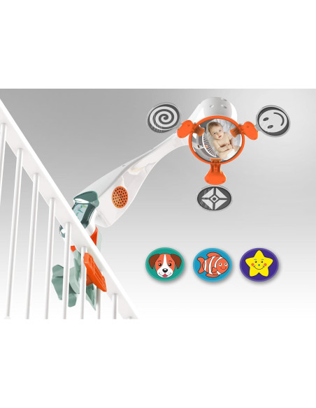 Móvil para Cuna Nurture Smart - Proyector y Sonidos Calmantes