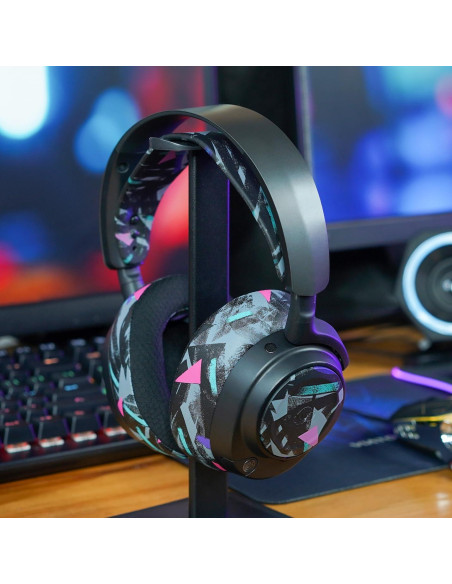 Placas de Altavoz Lateral WC para Auriculares Arctis Nova - Negro