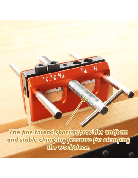 Kit de Plantilla de Perforación Autocentrante O'SKOOL 15.24 cm