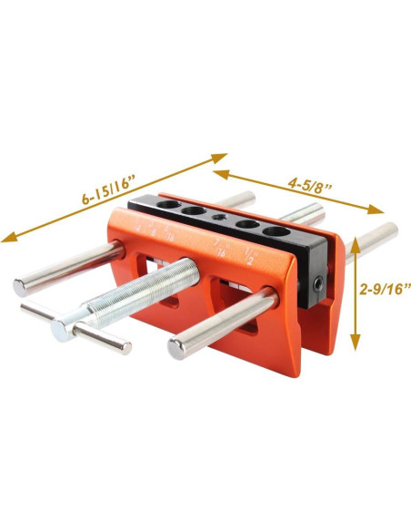 Kit de Plantilla de Perforación Autocentrante O'SKOOL 15.24 cm
