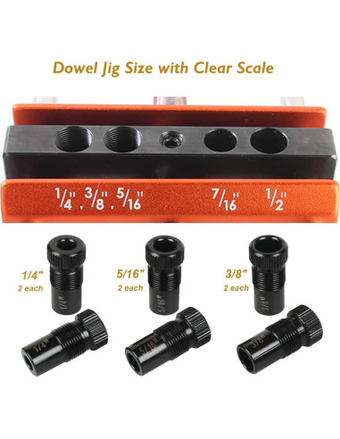 Kit de Plantilla de Perforación Autocentrante O'SKOOL 15.24 cm