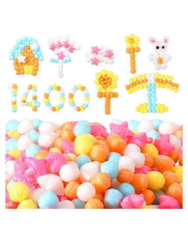 Kit de Manualidades de Maíz de Espuma Junkin 1400 Piezas