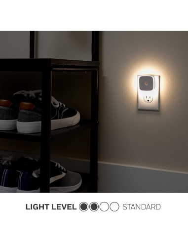 Luces de Noche LED Jasco 58803 con Sensor de Movimiento 2 Paquete