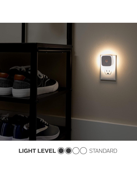 Luces de Noche LED Jasco 58803 con Sensor de Movimiento 2 Paquete