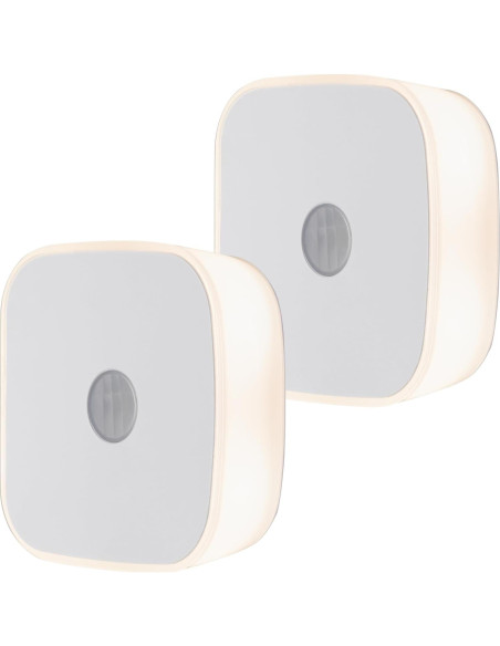 Luces de Noche LED Jasco 58803 con Sensor de Movimiento 2 Paquete