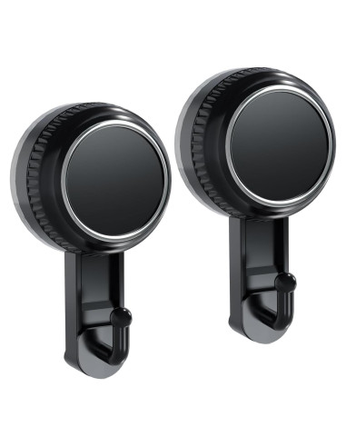 Gancho de Ventosa Lvingmax Negro 5 kg para Baño y Cocina