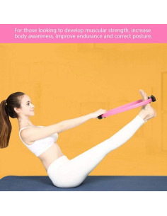 Anillo de Pilates ZJchao 38 cm Ligero y Portátil para Fortalecer Musculatura 2