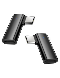 Adaptador Lightning a USB C 90 Grados xiwxi - Carga Rápida 27W