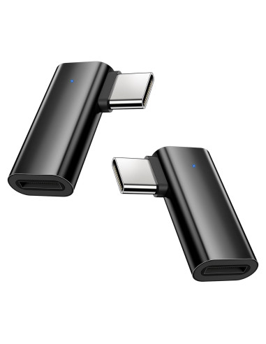 Adaptador Lightning a USB C 90 Grados xiwxi - Carga Rápida 27W