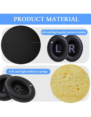 Almohadillas de Reemplazo Adhiper para Auriculares Bose 700 NC700