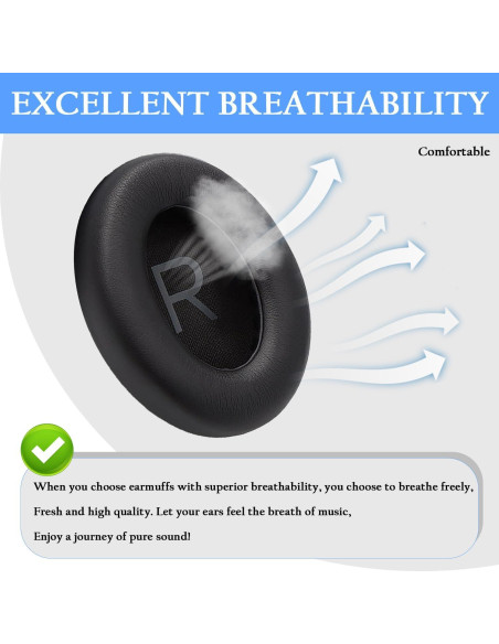 Almohadillas de Reemplazo Adhiper para Auriculares Bose 700 NC700